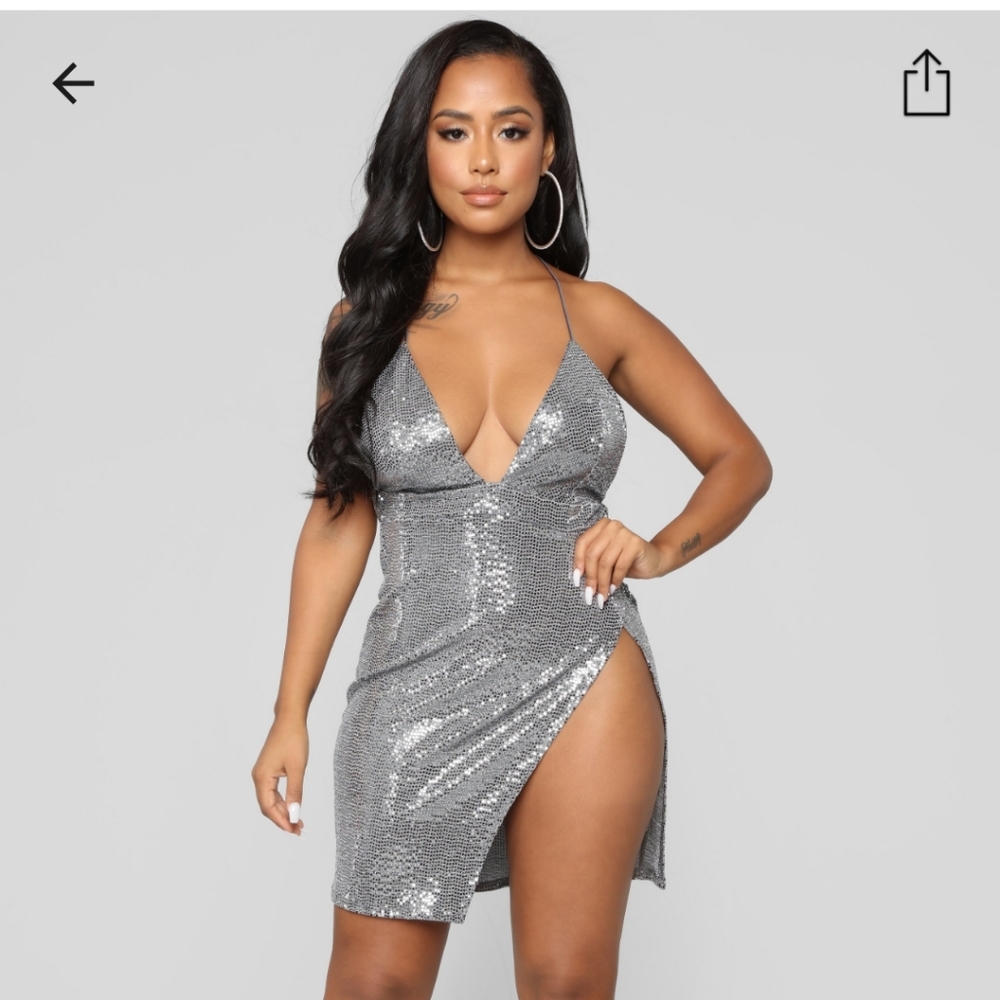 Metallic Dress